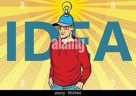 Idea uomo abiti casual Foto Stock