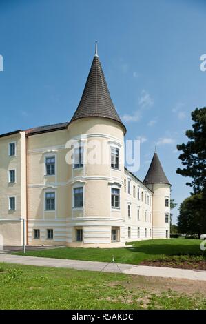 Das Schloss Weinzierl befindet sich in Weinzierl, ein Ortsteil der Gemeinde niederösterreichischen Wieselburg-Land. In ihm ist das Francisco Josephinu Foto Stock
