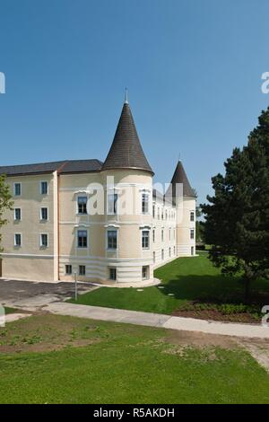 Das Schloss Weinzierl befindet sich in Weinzierl, ein Ortsteil der Gemeinde niederösterreichischen Wieselburg-Land. In ihm ist das Francisco Josephinu Foto Stock