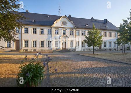 Ekkehard House dal monastero benedettino Huysburg, a Halberstadt, Sassonia-Anhalt, Germania Foto Stock