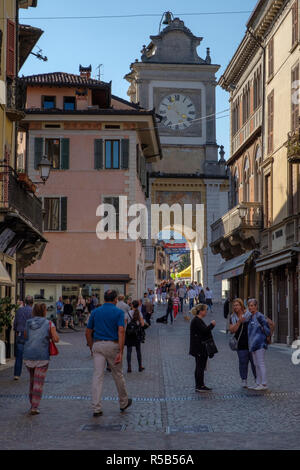 Salò Lago di Garda, provincia di Brescia, Lombardia, Italia Foto Stock