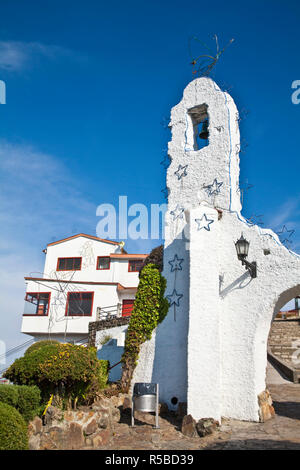 La Colombia, Bogotà, Cerro de Monserrate,Monserrate Peak, Monaerrate chiesa Foto Stock