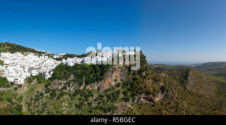 Casares, Casares, provincia di Malaga, Andalusia, Spagna Foto Stock