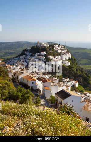 Casares, Casares, provincia di Malaga, Andalusia, Spagna Foto Stock