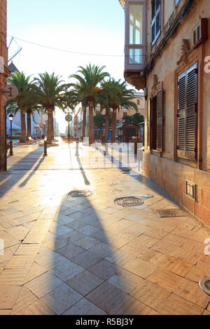 Isole Baleari Spagna, Menorca, Ciutadella, Old Town Foto Stock