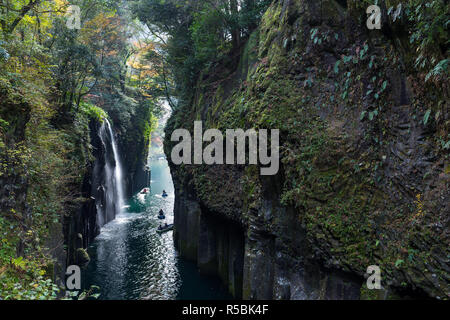 Takachiho Gorge in autunno Foto Stock