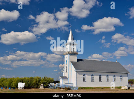 Cattolica Chiesa missionaria, Fort Providence, Northwest Territories, Canada Foto Stock