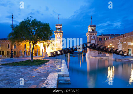 Arsenale, Castelo district, Venezia, Italia Foto Stock