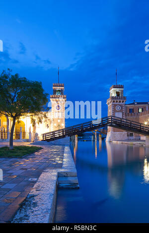 Arsenale, Castelo district, Venezia, Italia Foto Stock