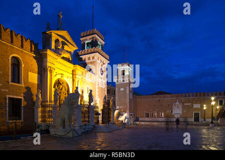 Arsenale, Castelo district, Venezia, Italia Foto Stock