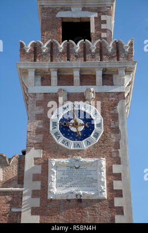 Arsenale, Castelo district, Venezia, Italia Foto Stock