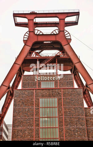 Zollverein, Valle della Ruhr, Essen, Nord Reno-Westfalia, Germania Foto Stock