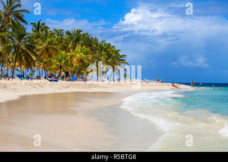 Repubblica Dominicana, Est della penisola di Samana, Samana, Cayo Levantado sapere come Bacardi Island Foto Stock