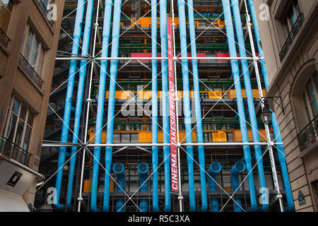 Centro Pompidou, Parigi, Francia Foto Stock