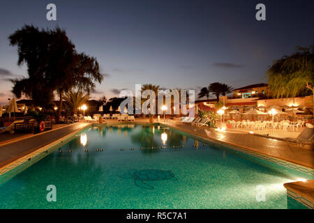 Capo Verde, Sal, Santa Maria, Hotel Morabeza Foto Stock