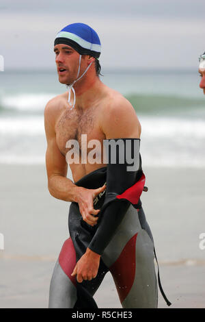 Surf lifesaving campionati nazionali, Newquay,cornwall, Regno Unito. Foto Stock