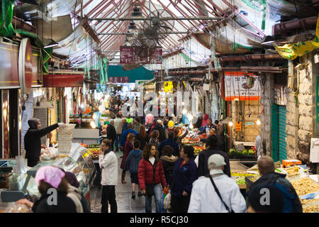 Israele, Gerusalemme, città nuova, Mahane Yehuda Market Foto Stock