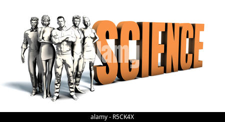La gente di affari Scienze Arte Foto Stock