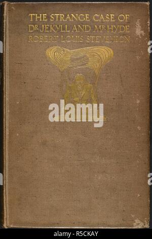 Illustrate il coperchio anteriore. Lo strano caso del dottor Jekyll & Mr Hyde ... Illustrato da S. G. Hulme Beaman. Londra : John Lane, 1930. Fonte: 012603.bb.29 del coperchio anteriore. Autore: STEVENSON, ROBERT LOUIS. Hulme-Beaman, S. G. Foto Stock