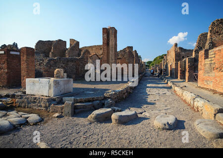 L'Italia, Napoli, Pompei Scavi archeologici (Sito UNESCO) Foto Stock