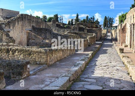 L'Italia, Napoli, Ercolano, rovine romane (Sito UNESCO) Foto Stock