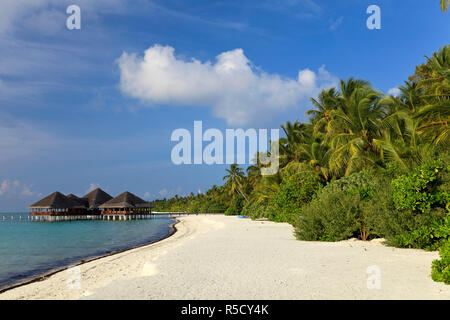 Maldive Meemu Atoll, Medhufushi Island Foto Stock