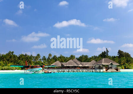 Maldive Meemu Atoll, Medhufushi Island Foto Stock