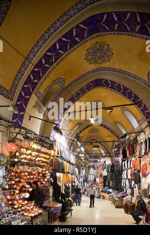 Turchia, Istanbul, Sultanahmet, Grand Bazaar Foto Stock