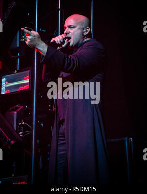 Disturbato dal vivo presso Manchester Arena Foto Stock