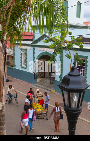 Albert George Market Building, Falmouth, Trelawny Parish, in Giamaica, Caraibi Foto Stock