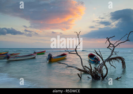 La spiaggia del tesoro, Santa Elisabetta parrocchia, in Giamaica, Caraibi Foto Stock