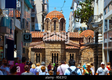 Chiesa Kapnikarea, Monastiraki, Atene, Grecia Foto Stock