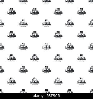 Giornata nazionale del Kuwait sfondo. Illustrazione semplice della giornata nazionale del Kuwait sfondo vettoriali per il web design isolato su sfondo bianco Illustrazione Vettoriale