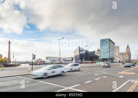 L'isola di Mann Liverpool. Credit PHILLIP ROBERTS Foto Stock