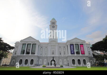 Teatro Victoria Memorial Hall di Singapore. Foto Stock