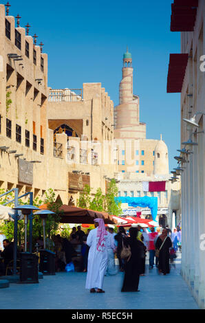 Il Qatar Doha, Souq Waqif Foto Stock