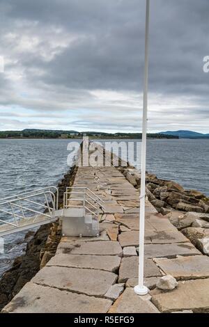 ROCKLAND, Maine - Settembre 20, 2015: Rockland, Maine, con una popolazione di 7,297. è una popolare destinazione turistica ed è un punto di partenza per il Foto Stock