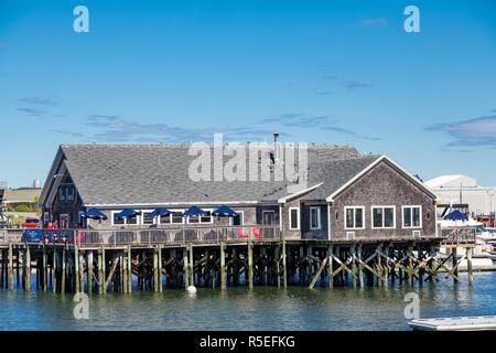 ROCKLAND, Maine - Settembre 20, 2015: Rockland, Maine, con una popolazione di 7,297. è una popolare destinazione turistica ed è un punto di partenza per il Foto Stock