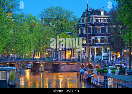 Keizersgracht, Amsterdam, Paesi Bassi Foto Stock