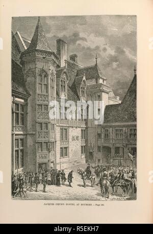 Jacques Coeur's hostel. Una storia popolare della Francia, fin dai primissimi Tim. D. Estes & C. E. Lauriat: Boston, [1880?]. Jacques Coeur's hostel a Bourges. Immagine presa da una storia popolare della Francia fin dai primi tempi del tradotto da Robert nero. [Con piastre, compreso un ritratto.].. Originariamente pubblicato/prodotto in D. Estes & C. E. Lauriat: Boston, [1880?]. . Fonte: 09210.e.30 volume 3, opposta 169. Lingua: Inglese. Autore: LAPLANTE HA C. Guizot, FranÃ§ois Pierre Guillaume. Foto Stock