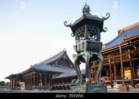 Giappone, Kyoto, tempio Nishi-Honganji Foto Stock