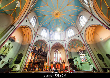 Inghilterra, Londra, Città, Fleet Street, St. Dunstan-in-the-ovest della chiesa Foto Stock