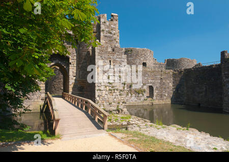 Regno Unito Galles, Gwynedd, Anglesey, Beaumaris Foto Stock