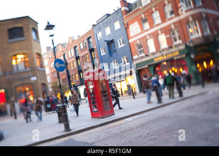 Neal Street, Covent Garden di Londra, Inghilterra Foto Stock