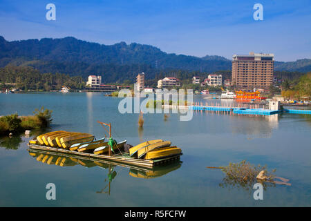 Taiwan, Nantou, Sole Luna lago, Foto Stock