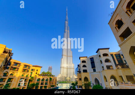 I UAE Dubai Burj Khalifa Foto Stock