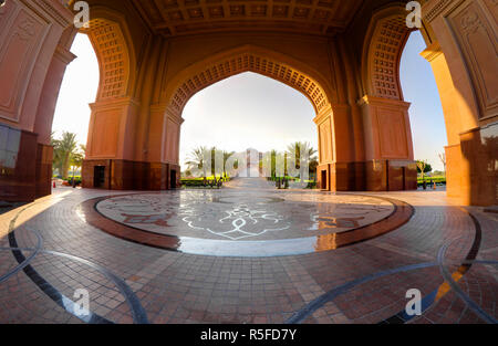 Emirati Arabi Uniti, Abu Dhabi Emirates Palace Hotel Foto Stock