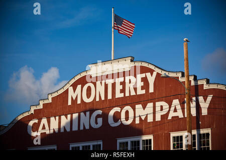 Stati Uniti, California, Central Coast, Monterey, Cannery Row area, mattina Foto Stock