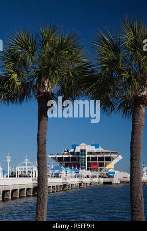 Stati Uniti d'America, Florida, San Pietroburgo, il molo, Tampa Bay Foto Stock