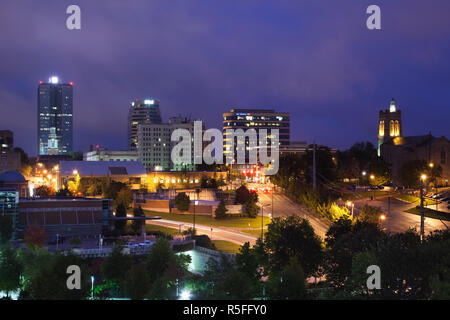 Stati Uniti d'America, Tennessee Knoxville, vista città Foto Stock